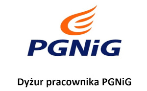 Dyżur pracownika PGNiG