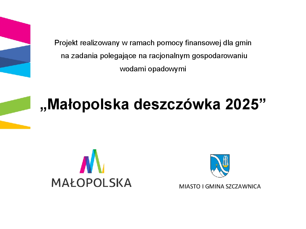 Etykieta Małopolska deszczówka 2025