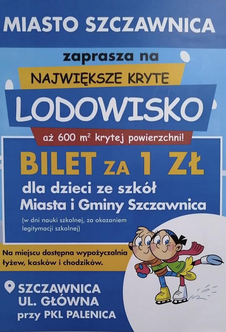 Lodowisko dla dzieci za 1 zł