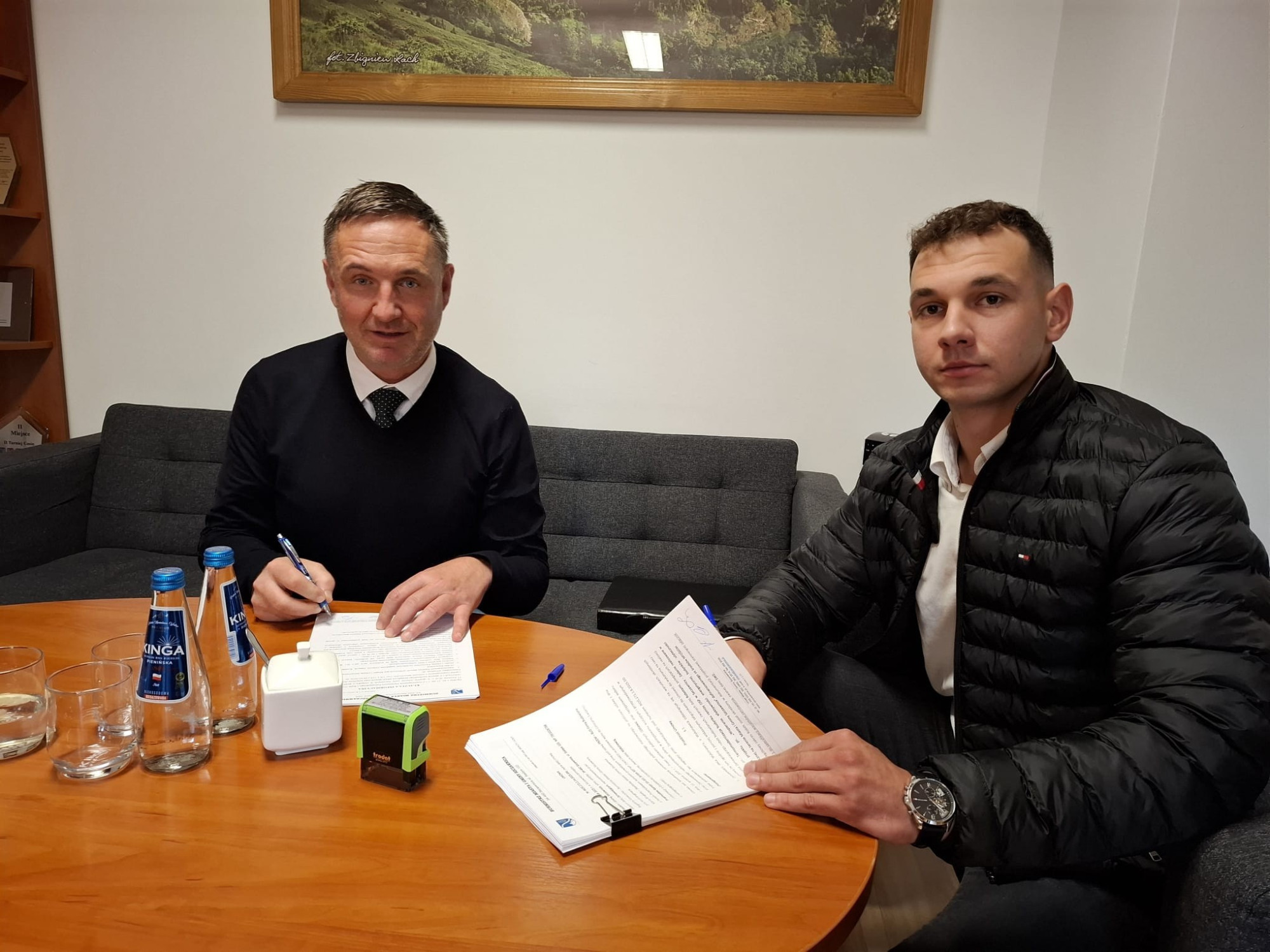 Termomodernizacja budynku remizy OSP w Szczawnicy – podpisa