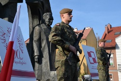 ŻOŁNIERZE OBRONY TERYTORIALNEJ  W HOŁDZIE ŻOŁNIERZOM WYKLĘTYM