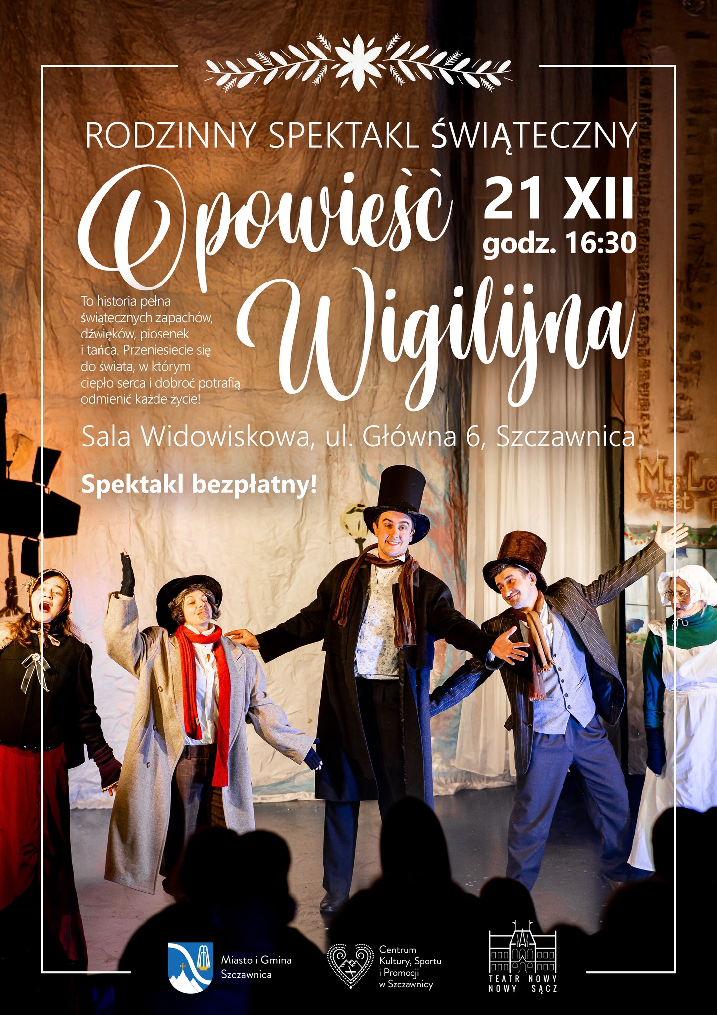 Spektakl: Opowieść wigilijna