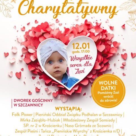 Noworoczny Koncert Charytatywny dla Zuzi