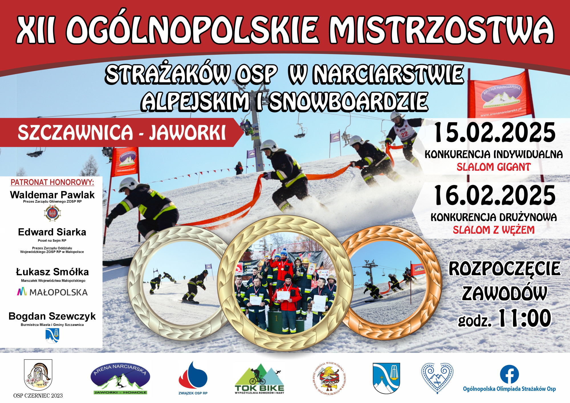 XII Ogólnopolskie Mistrzostwa Strażaków OSP w Narciarstwie Alpejskim i Snowboardzie