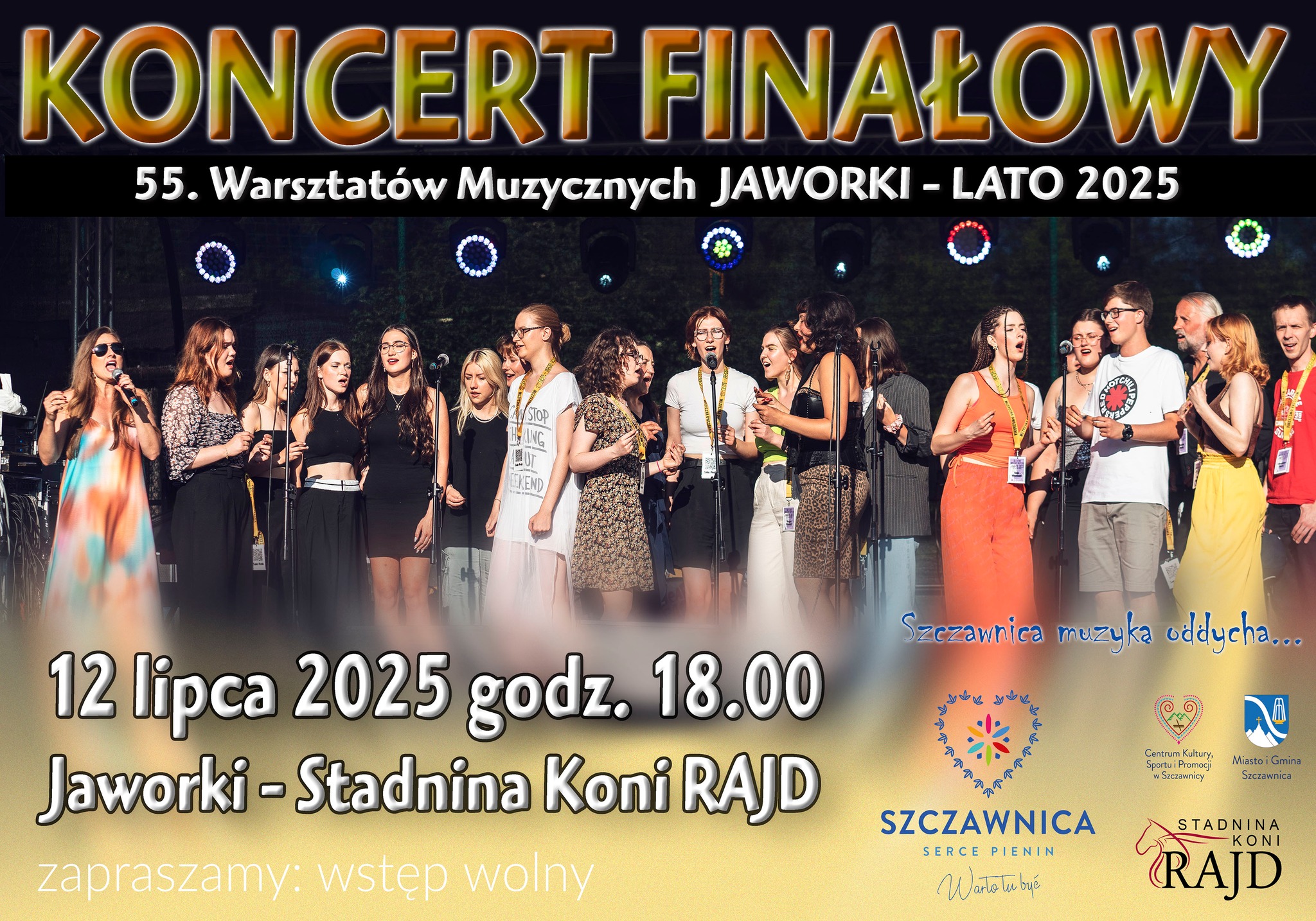 KONCERT FINAŁOWY -55. Warsztatów Muzycznych- Jaworki -Lato 2025